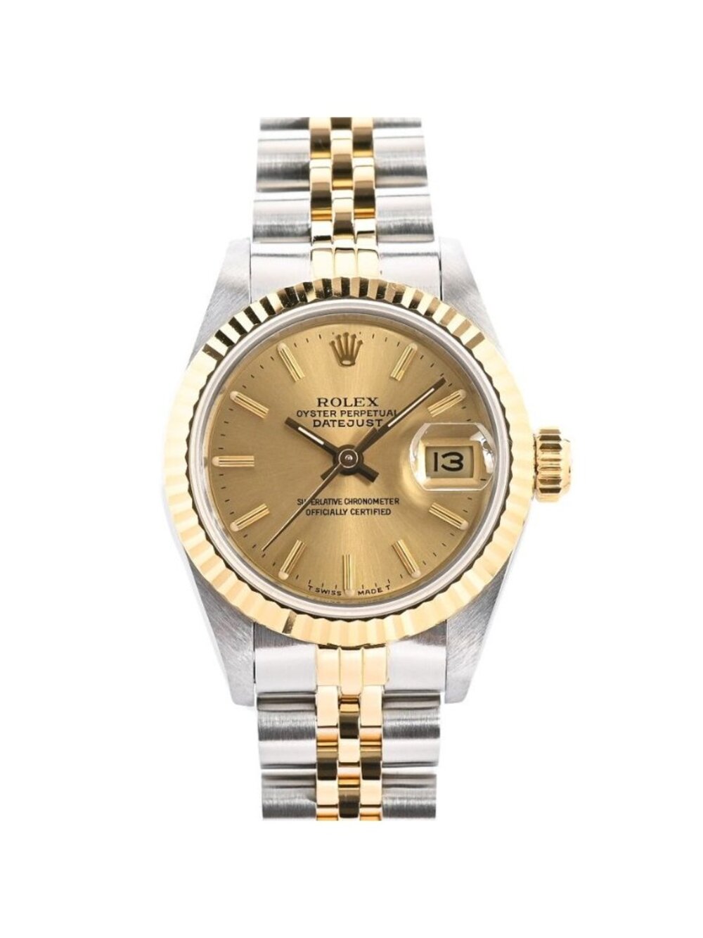 Rolex Watch Datejust Gold